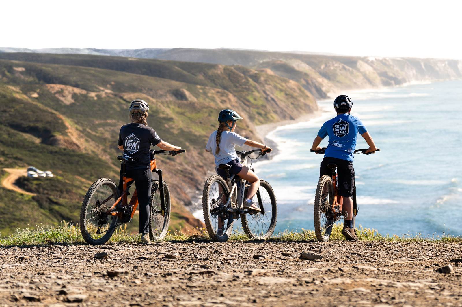 Mountain bike trails near Aljezur in the Algarve