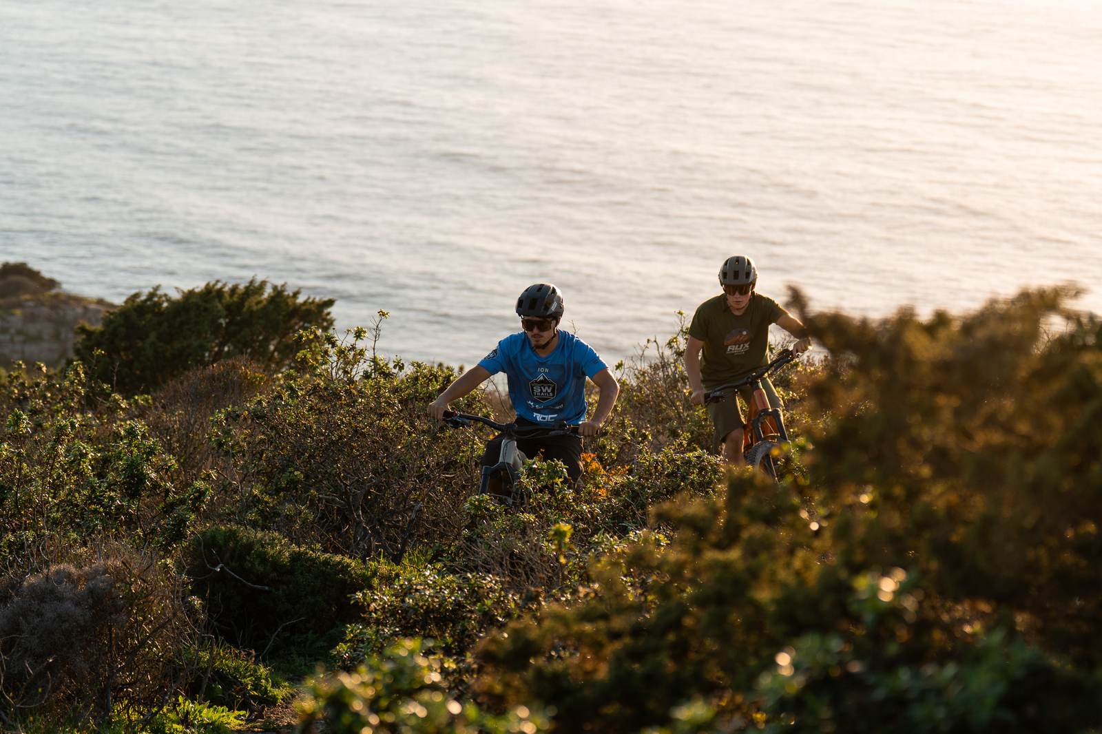Sunset Ride route with coastal views in Algarve